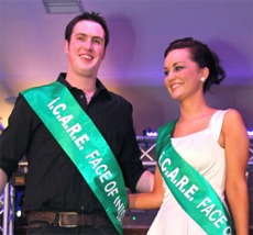 Stephen O�Sullivan and Dawn Flanagan are crowned �Faces of Inishowen�.