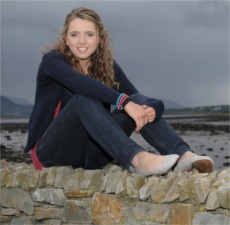 Carn student Gr�inne Byrne who appeared in RTE's 'My Generation'.