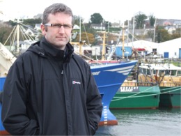 Chairman of the Foyle Fishermen�s Co-Op, John O�Kane
