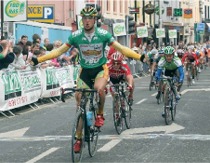 Dominique Rollin U S Kodak Gallery/Sierra Nevada Winning Stage 3 Of The FBD Insurance R�s Into Sligo.